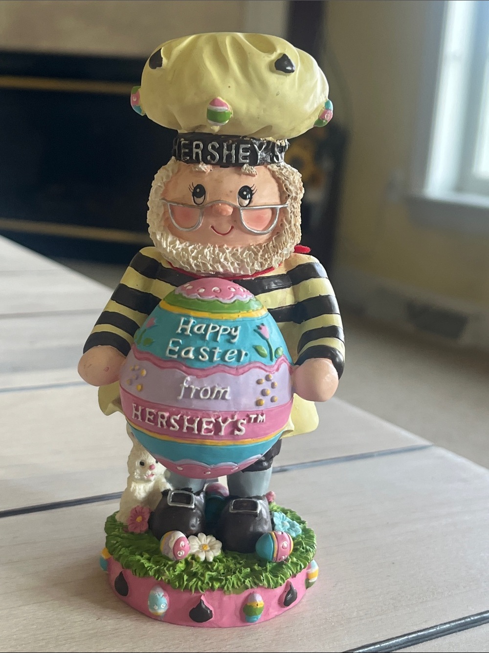 Hershey’s 1998 Happy Easter Collectible Elf Figurine by Kurt S Adler